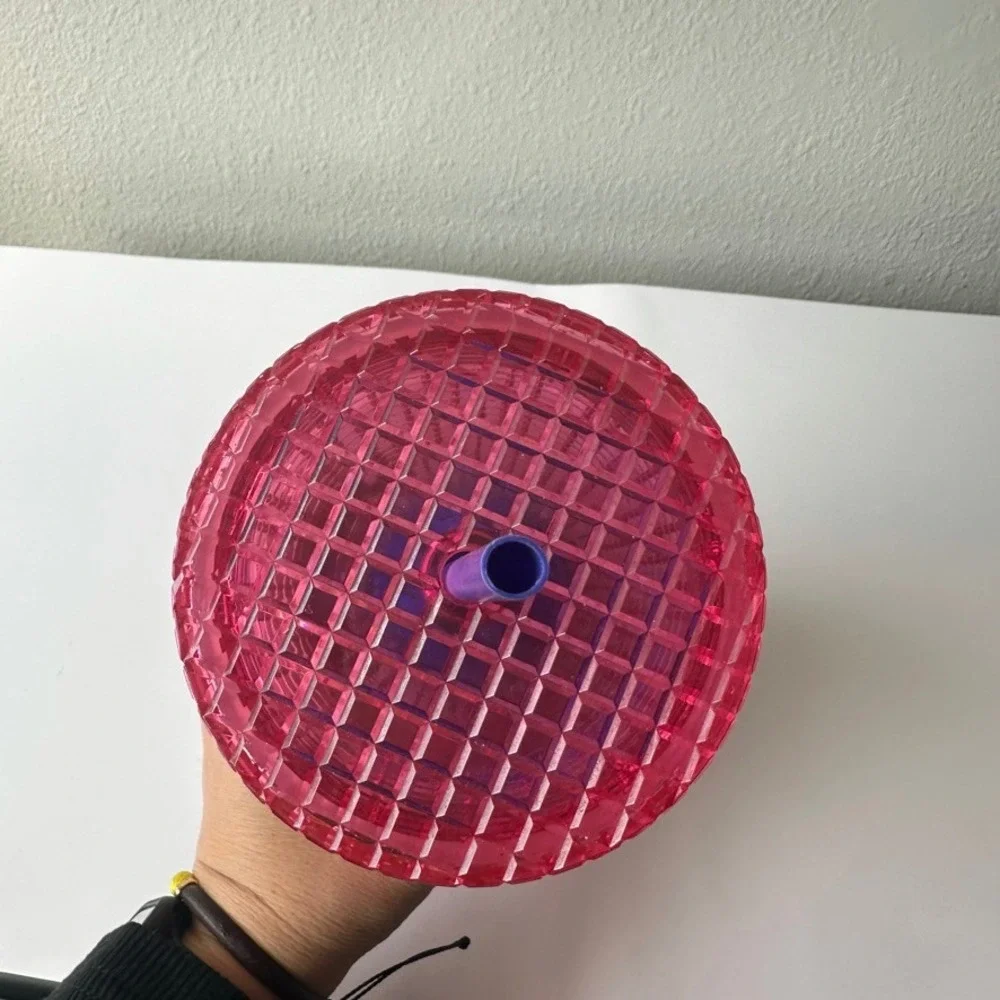 Starbucks Starbucks 24oz Venti Tumbler‎ Pink Blue Gradient Grid Summer 2022